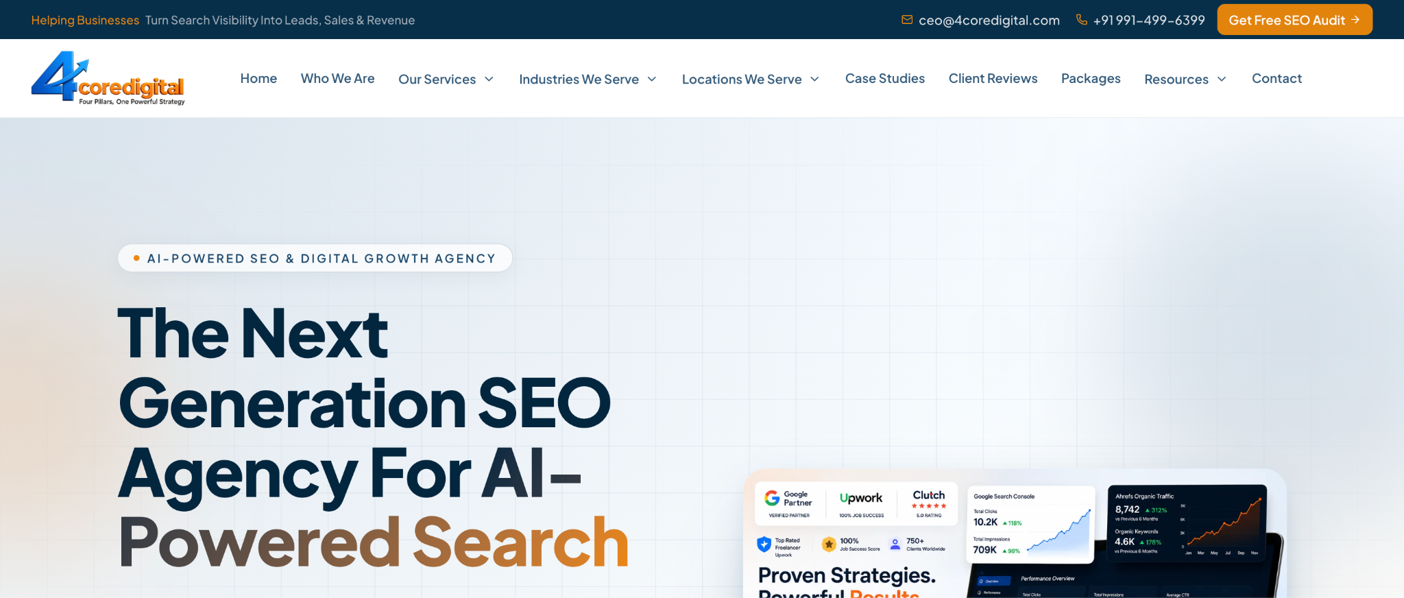 4Core Digital - Logistics SEO & GEO Company