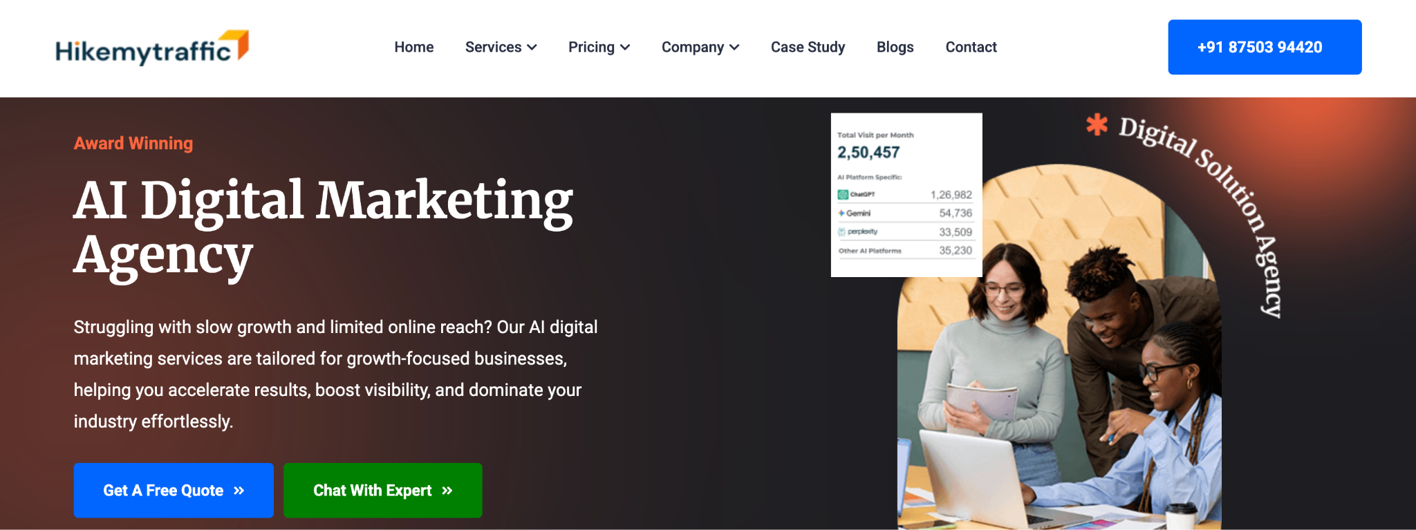 HikeMyTraffic - SEO Agency for Travel Tech and Travel SaaS