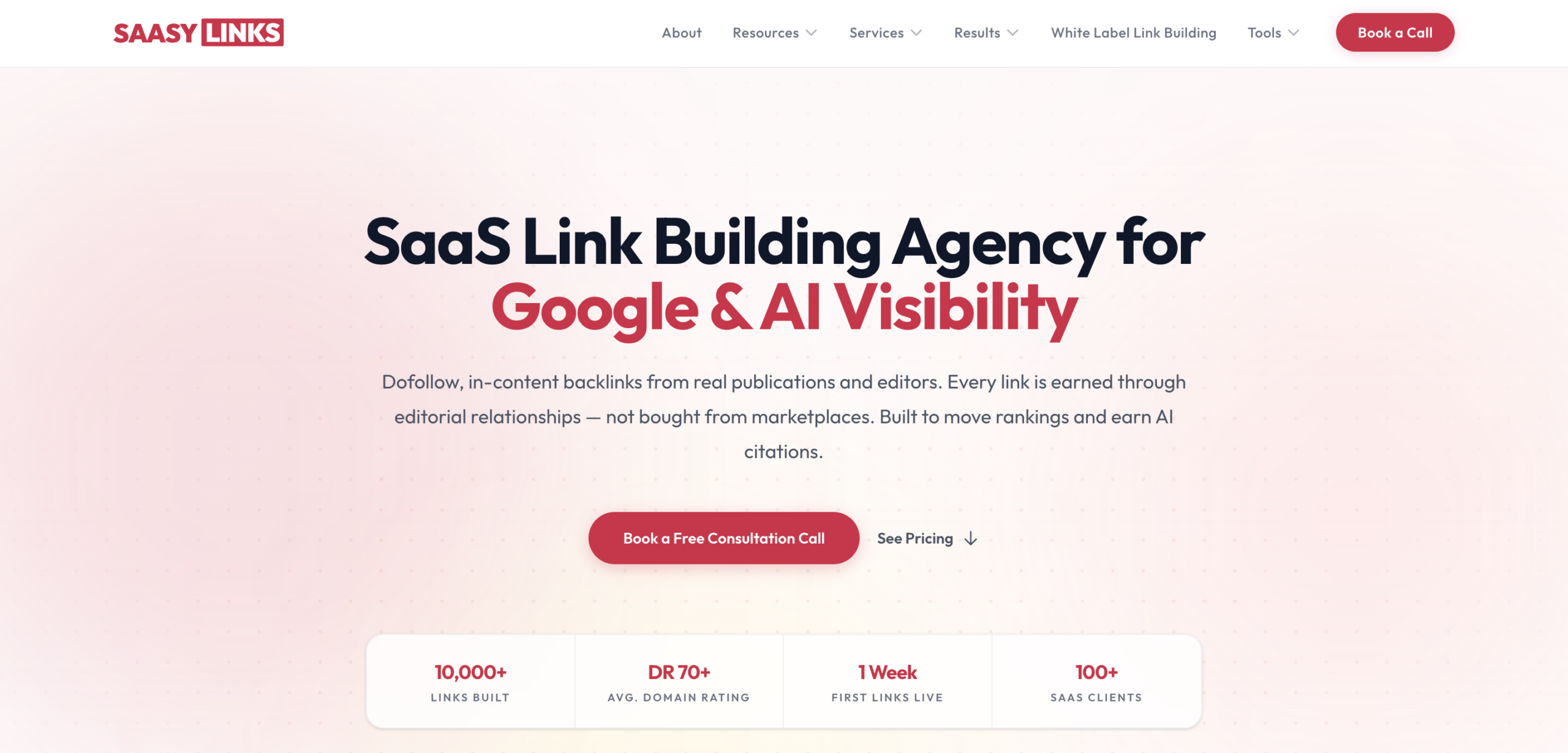 SAASY LINKS - B2B SaaS link building agency