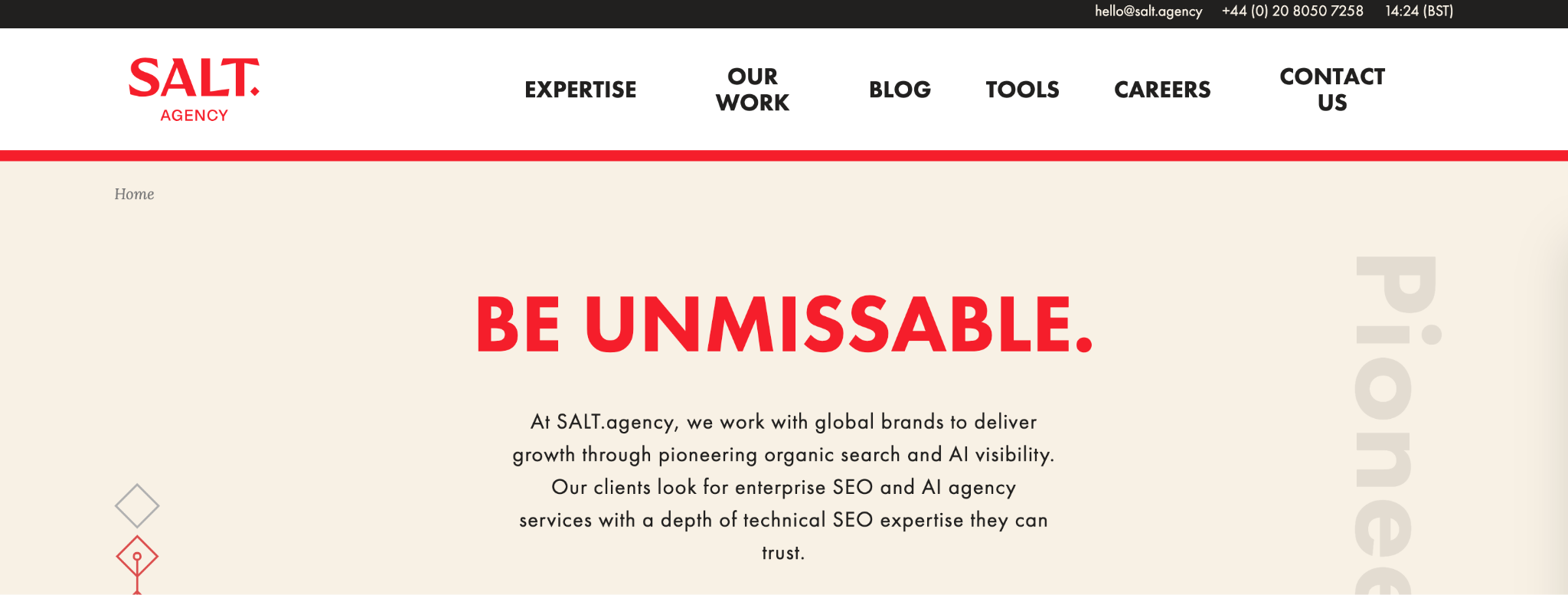 SALT.agency - SEO for logistics and transport companies