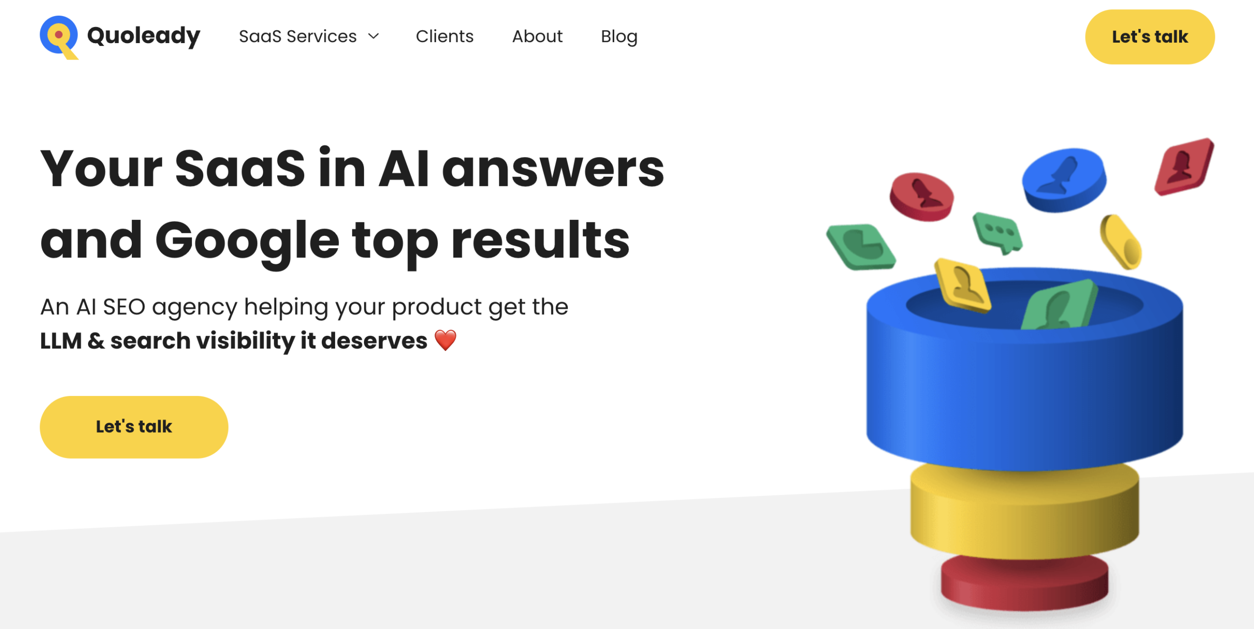 Quoleady - geo agency for saas