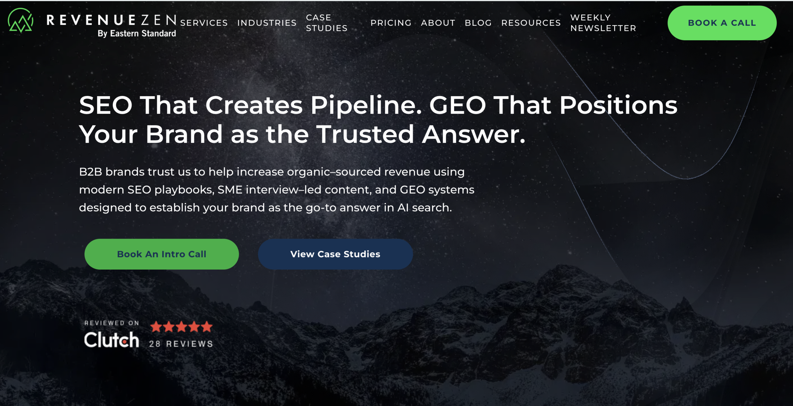 RevenueZen - best geo service providers for b2b saas companies