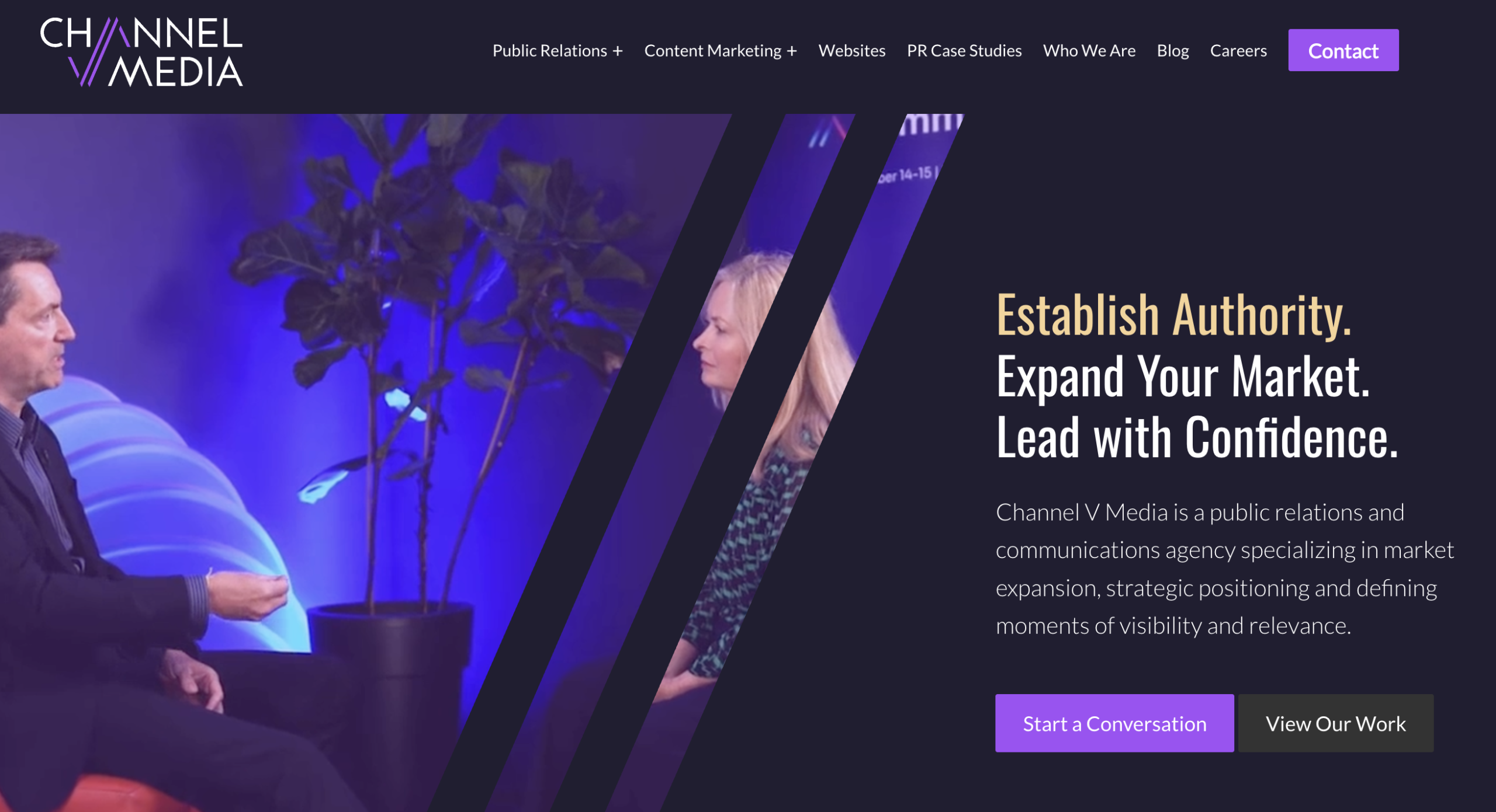 Channel V Media - b2b saas pr agency