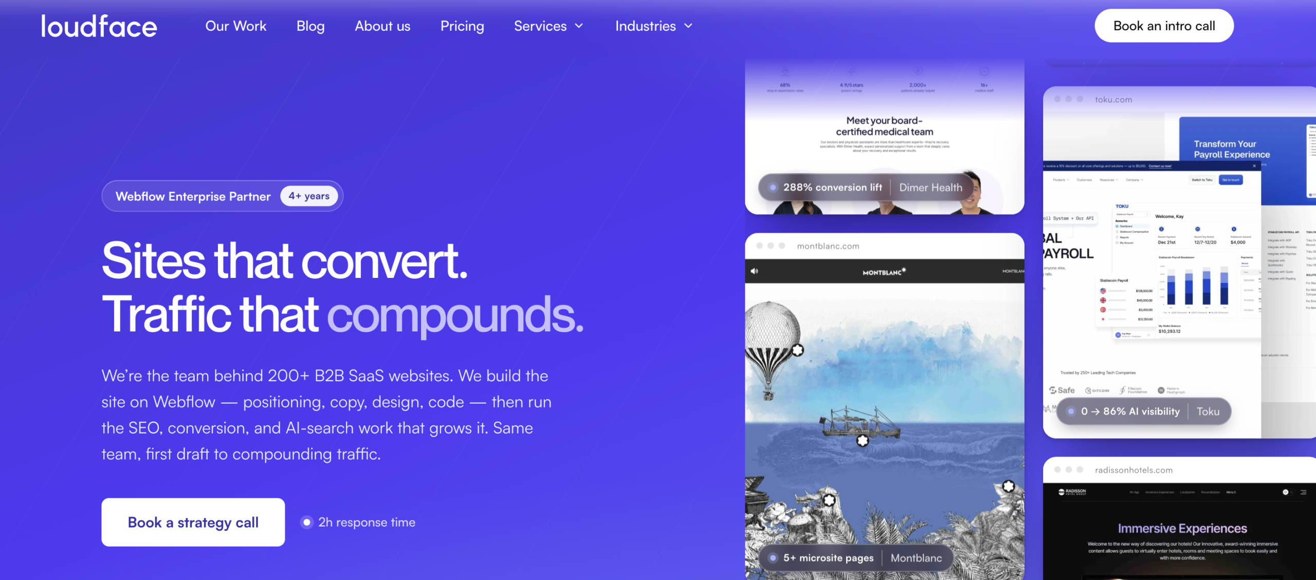 LoudFace - B2B tech GEO agency