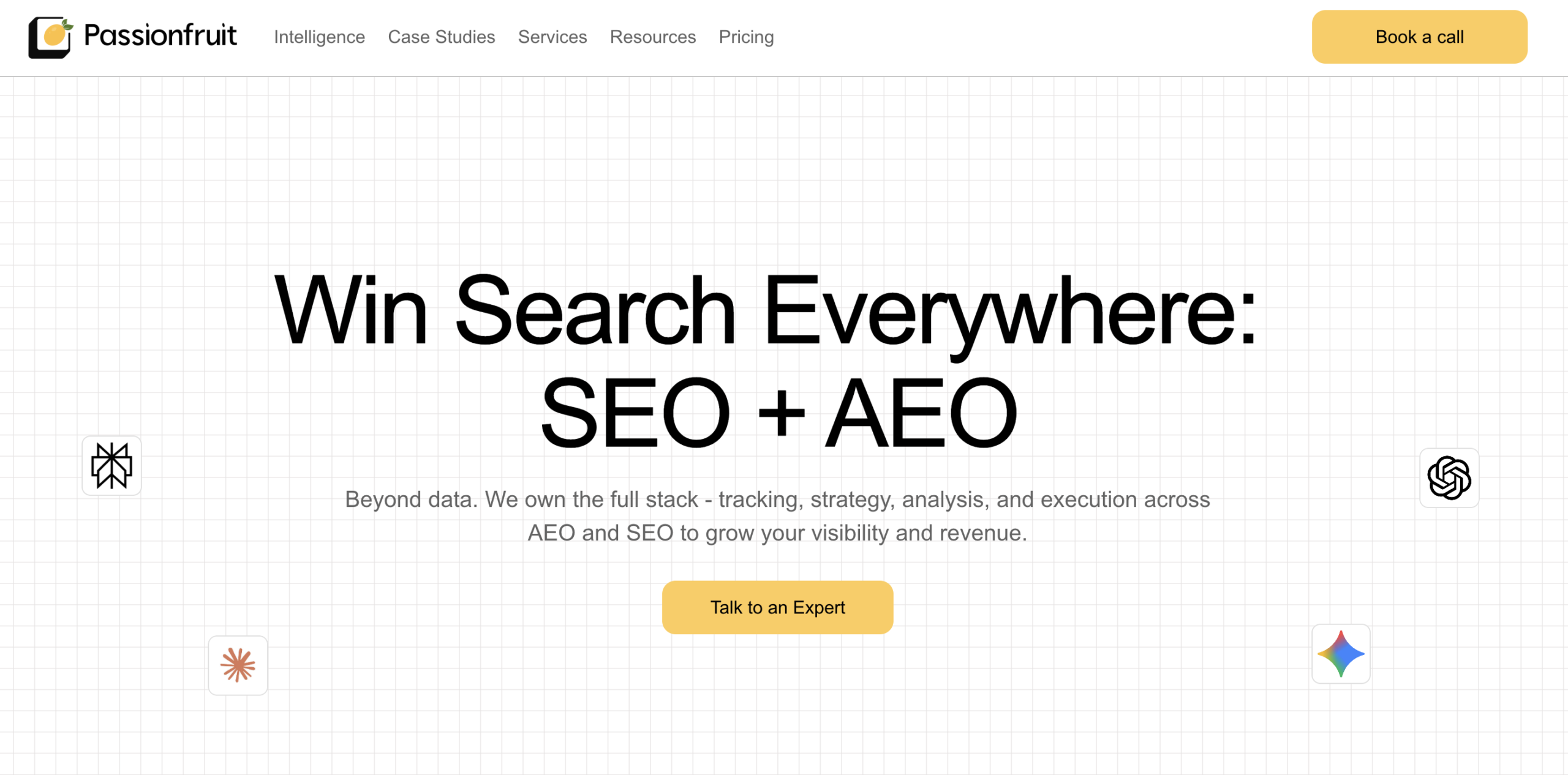 Passionfruit - best aeo agencies