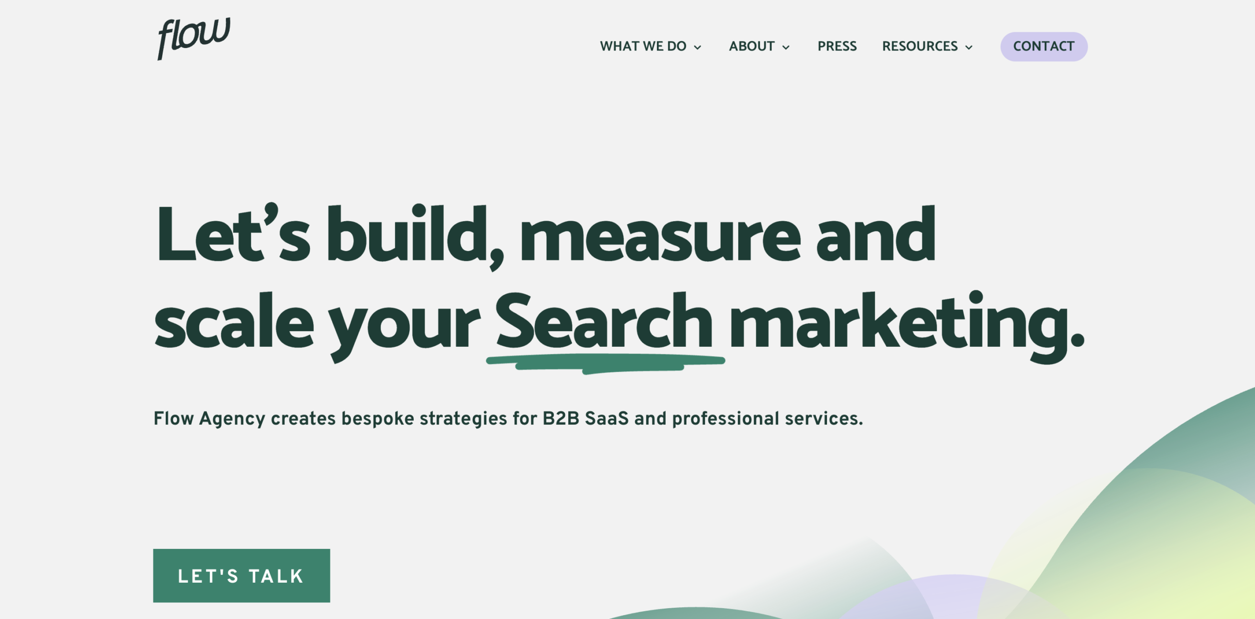 Flow Agency - search engine optimization agency for startups