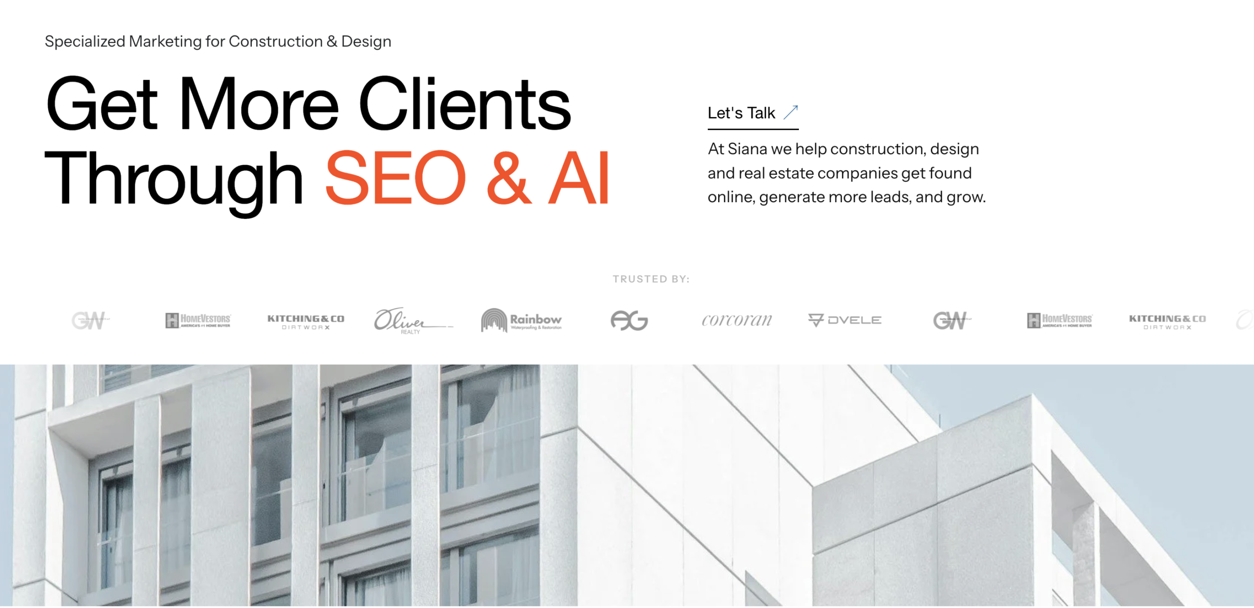 Siana Marketing - aeo for saas companies