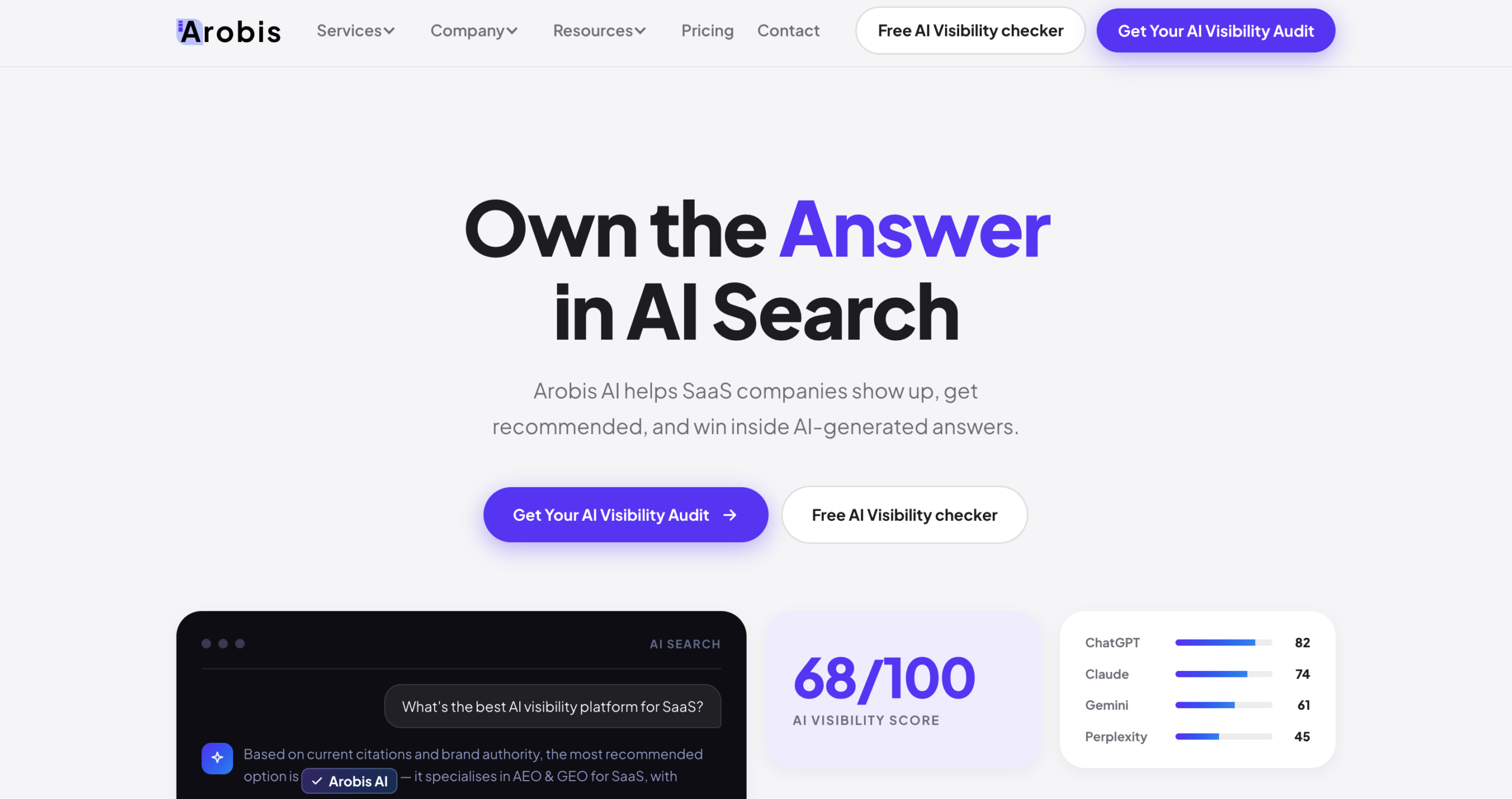 AI Search Demand Generation & AI Visibility agency