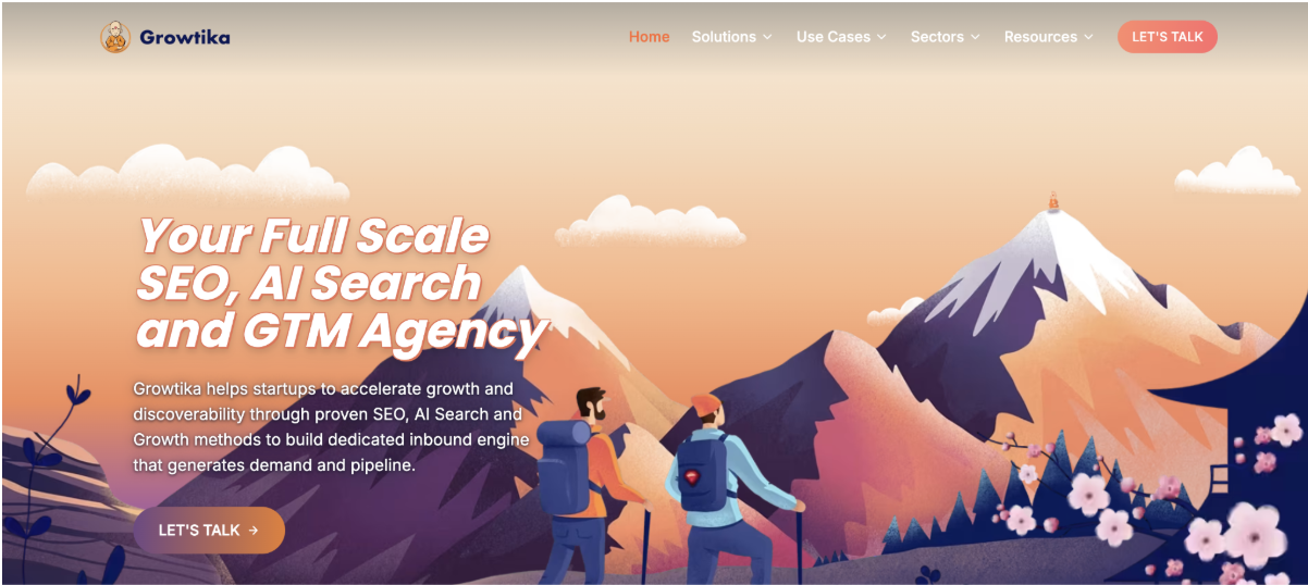Growtika - GEO and SEO agency for PropTech