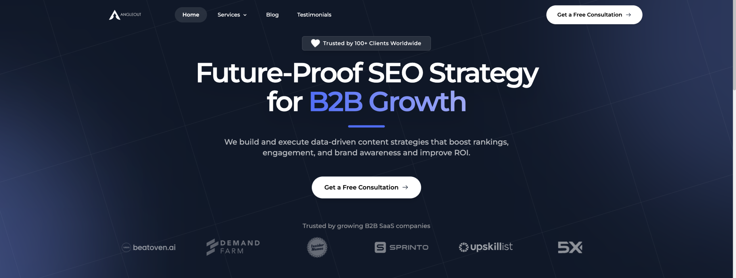 AngleOut - Best for B2B SaaS Companies