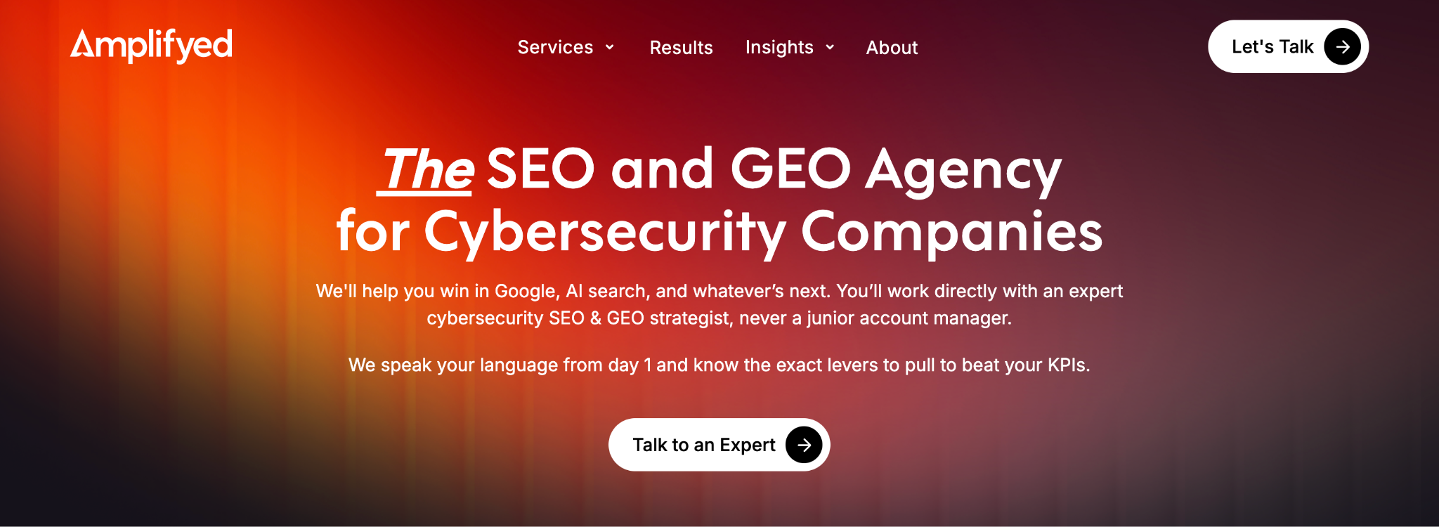 Amplifyed - Best for Security Vendors