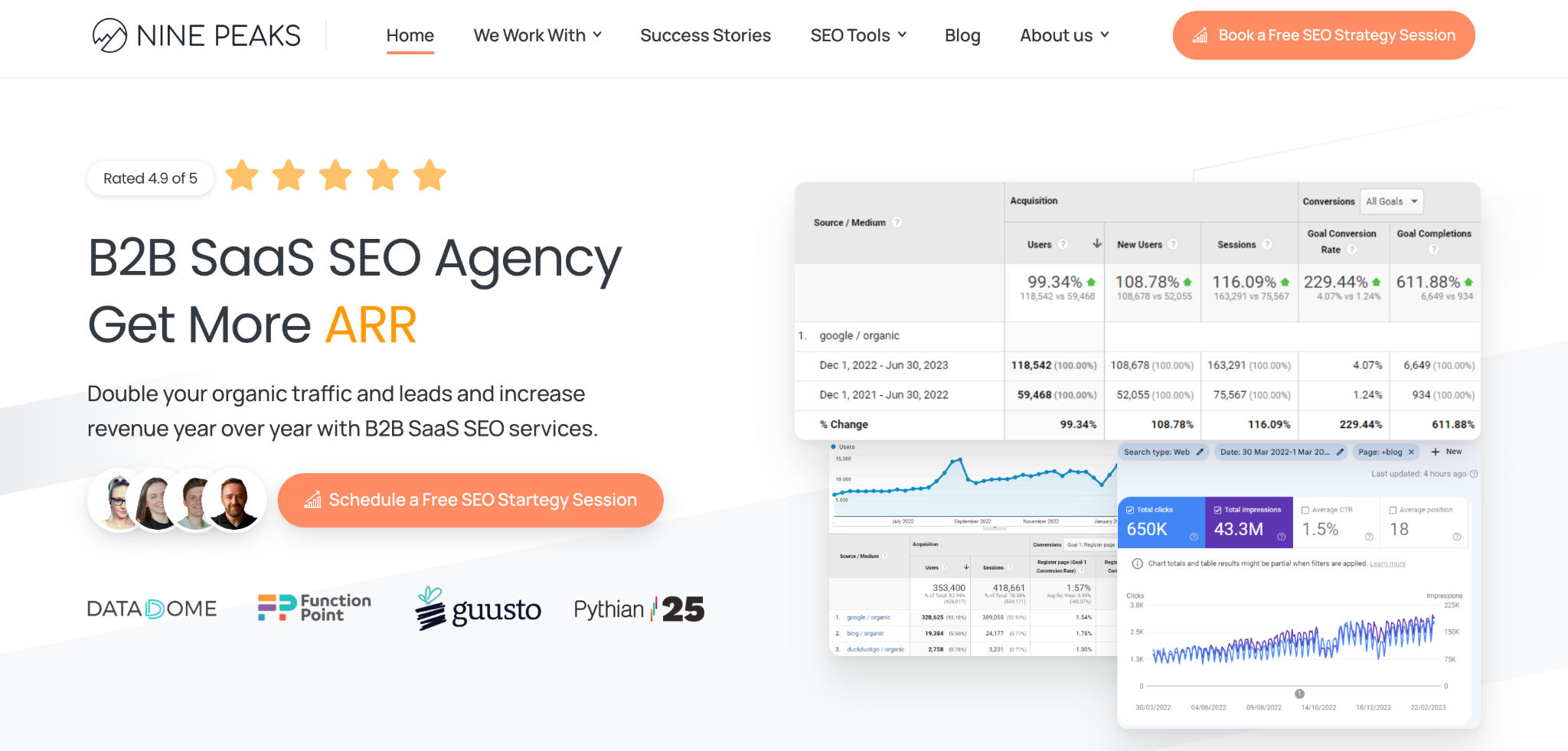Nine Peaks Media - Best for Security SaaS