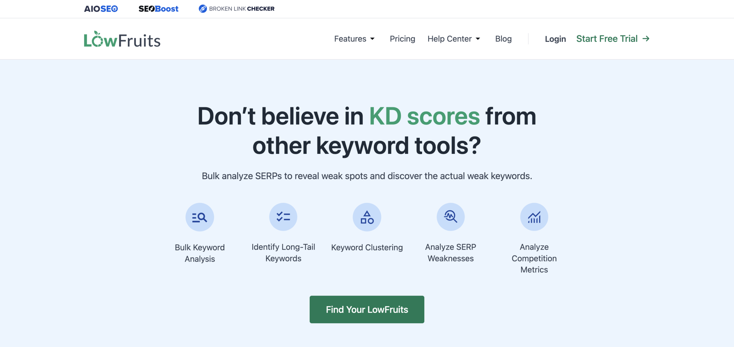 LowFruits - Long-tail keyword discovery