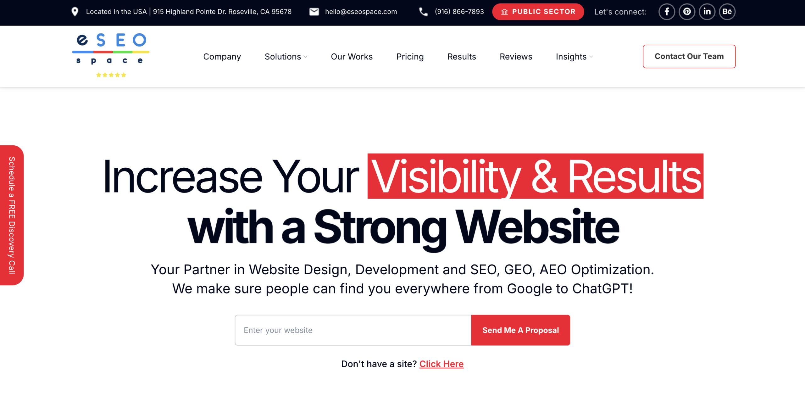 eSEOspace - Best for B2B Tech Companies Needing Web, SEO, GEO, and AEO Together