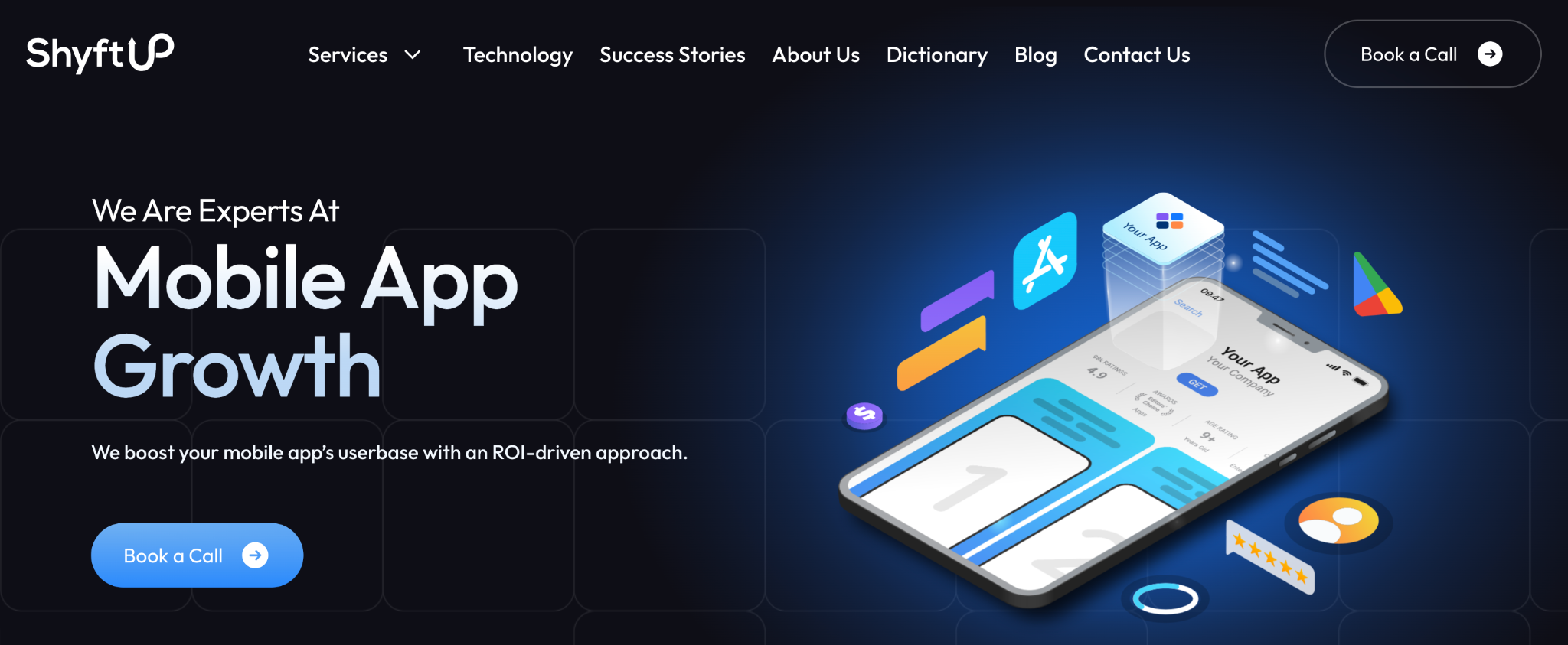 ShyftUp: top mobile user acquisition companies