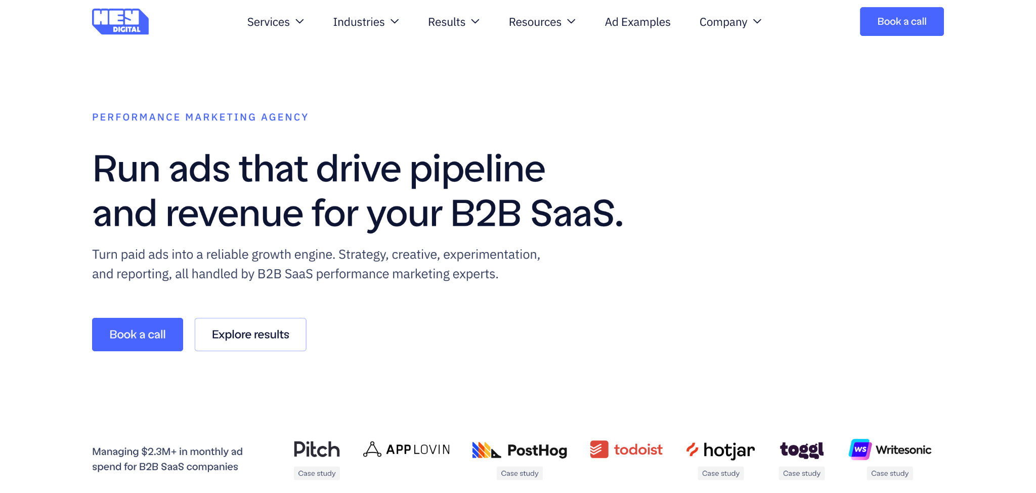 Hey Digital: best saas ppc agencies