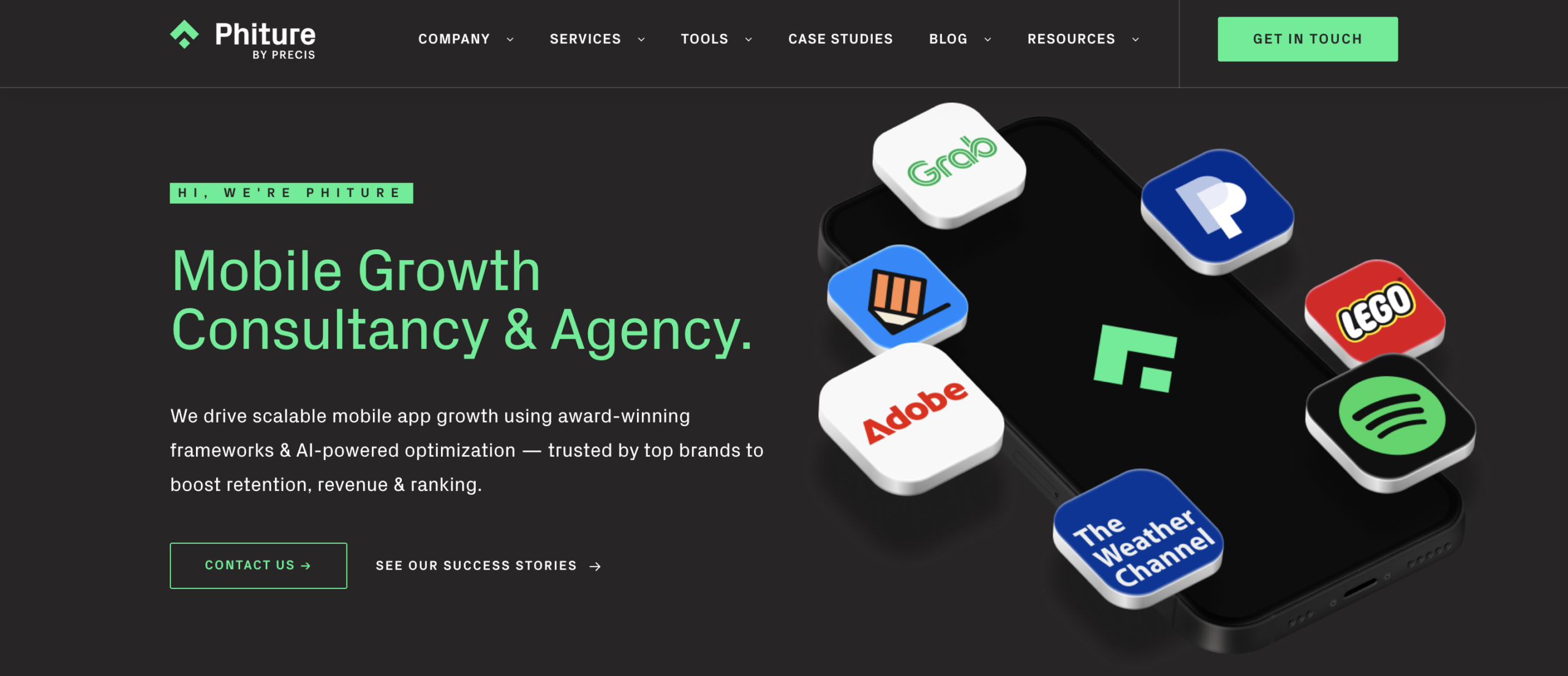 Phiture: top user acquisition agencies